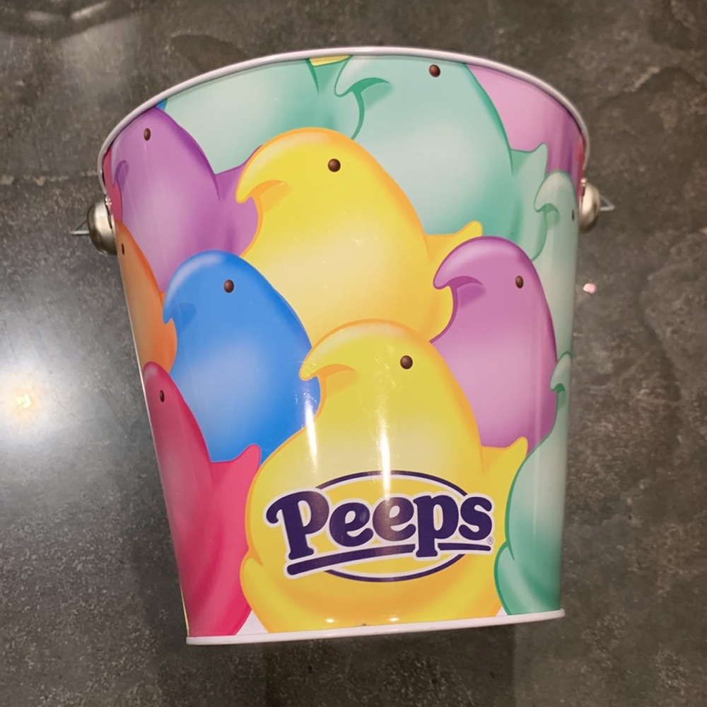Peeps Easter Tin/Bucket Pail